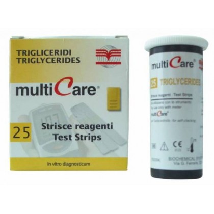 MULTİCARE TRİGLİSERİT STRİP 25LİK